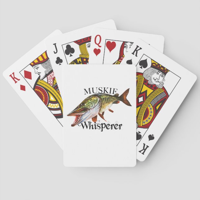Baraja De Cartas Muskie Whisperer (Reverso)