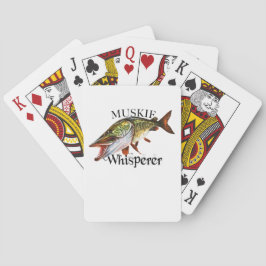 Baraja De Cartas Muskie Whisperer