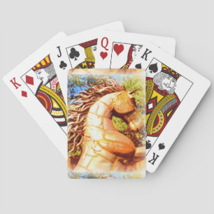 Baraja De Cartas mustang stallion