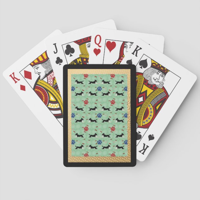 Baraja De Cartas Mutts del dibujo animado (Reverso)