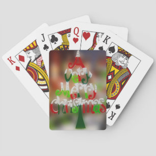 Baraja De Cartas muy alegres navidades