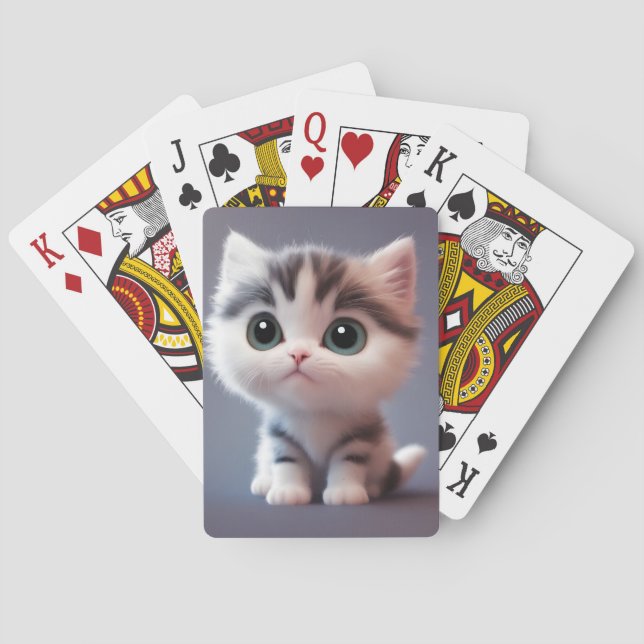 Baraja De Cartas Muy lindo Gatito (Reverso)