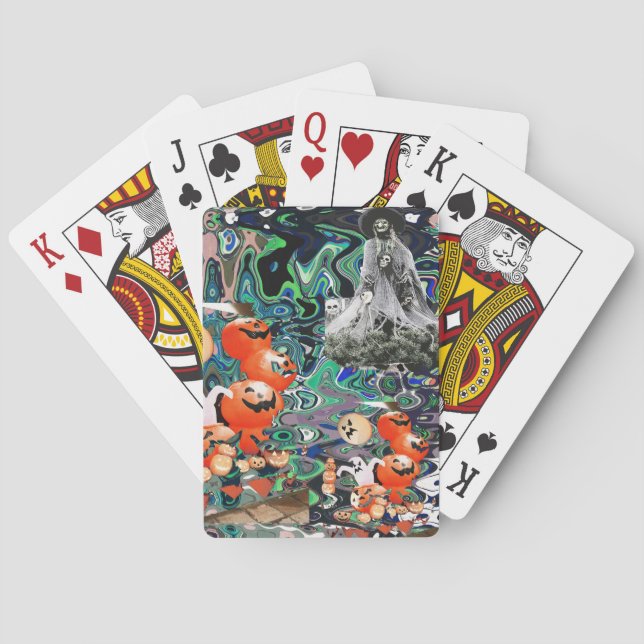 Baraja De Cartas My Super Halloween V2 (Reverso)