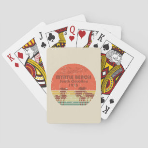 Baraja De Cartas Myrtle Beach South Carolina Antiguo