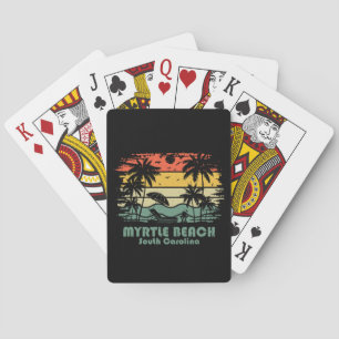 Baraja De Cartas Myrtle Beach Vintage Carolina del Sur