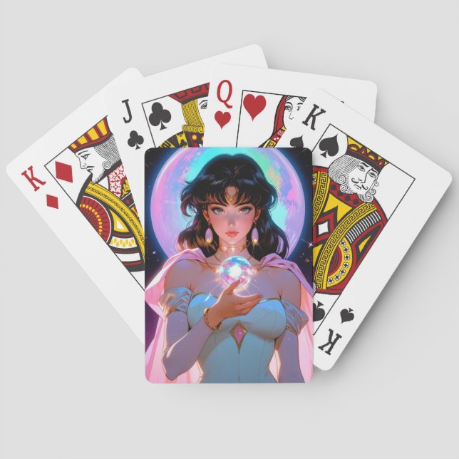 Baraja De Cartas Mystic Anime Playing Cards (Reverso)