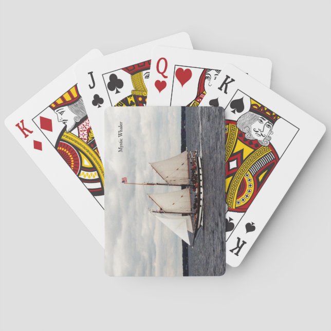 Baraja De Cartas Mystic Whaler play cards (Reverso)