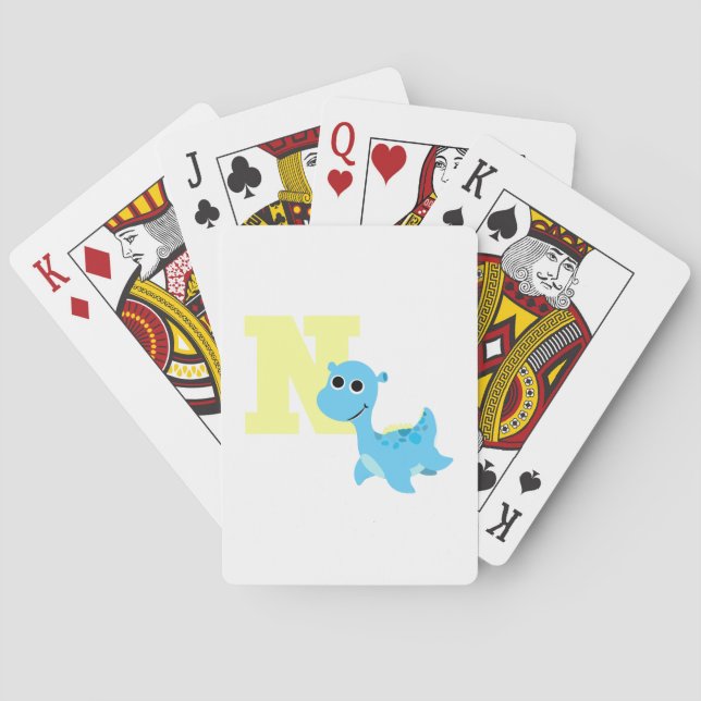 Baraja De Cartas N es para Nessie (Reverso)