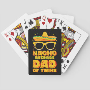 Baraja De Cartas Nacho Promedio De Papá De Los Gemelos Mexicanos Ci