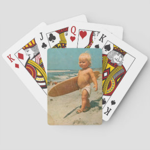 Baraja De Cartas Nacido Para Surf   Surf Cuto Vintage