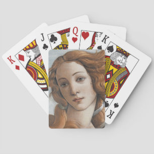 Baraja De Cartas Nacimiento de Venus en primer plano de Sandro Bott