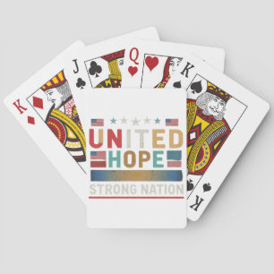 Baraja De Cartas "Nación Fuerte de Esperanza Unida".