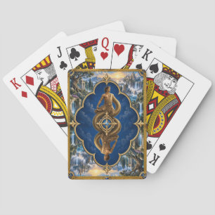 Baraja De Cartas Naga, Monstruo de Fantasía Gótica