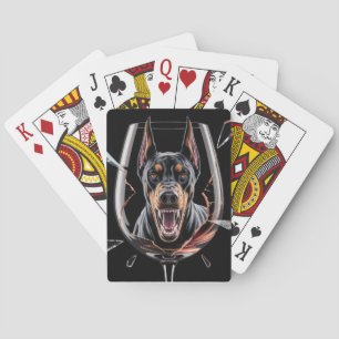 BARAJA DE CARTAS NAIPE DOBERMAN