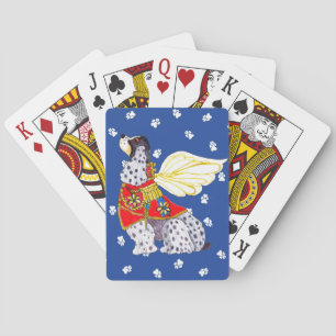 Baraja De Cartas Naipe manchado de cocker spaniel