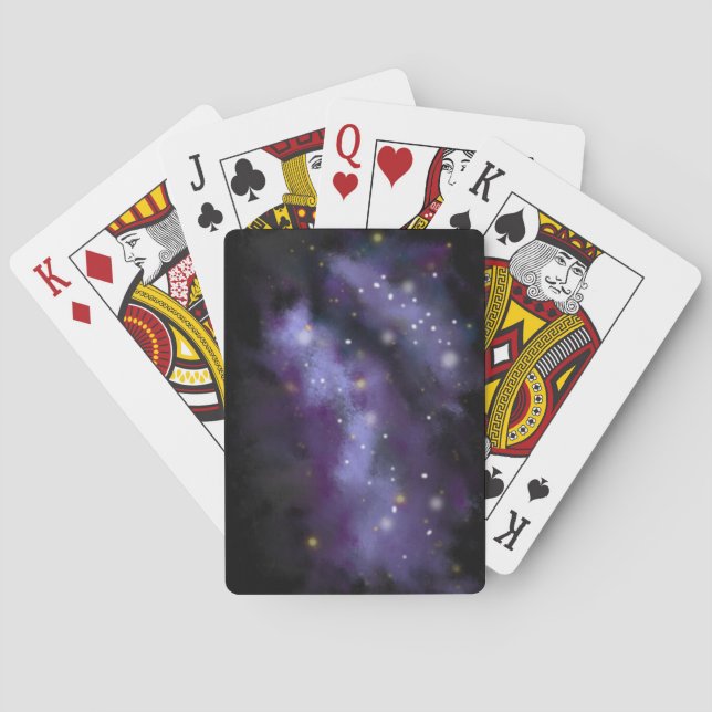 Baraja De Cartas Naipes: Galaxias temáticas (Reverso)