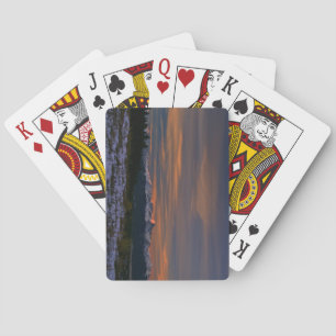 Baraja De Cartas Naipes: Salida del sol del Mt Elbert