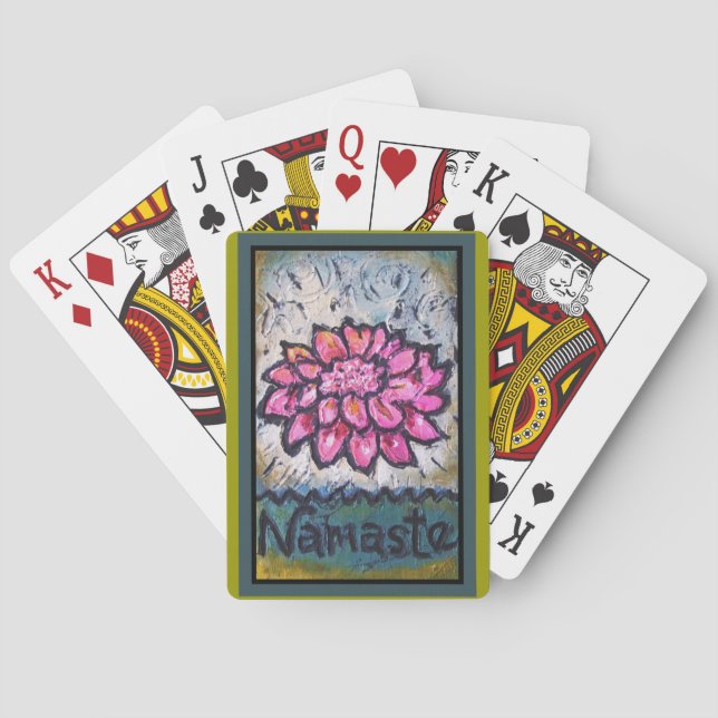 Baraja De Cartas Namaste (Reverso)
