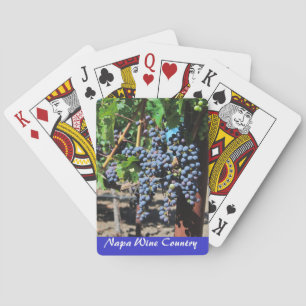 Baraja De Cartas Napa Valley Wine Country Vineyard Playing Cards
