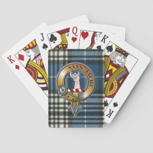 Baraja De Cartas Napier Tartan & Badge