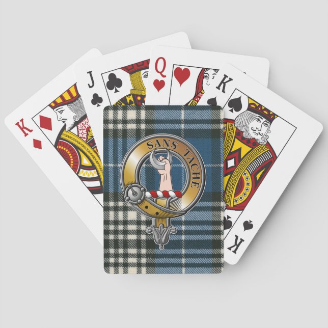 Baraja De Cartas Napier Tartan & Badge (Reverso)