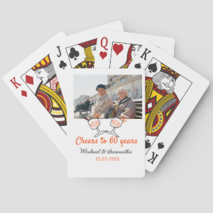 Baraja De Cartas Naranja celebra 60 años de aniversario de bodas
