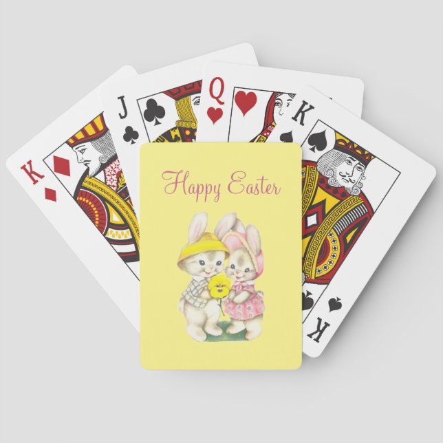 Baraja De Cartas Narcis amarilla (Reverso)