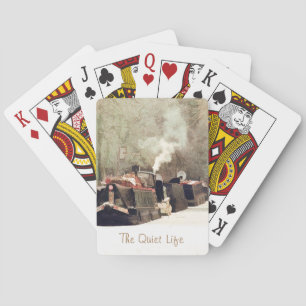 BARAJA DE CARTAS NARROWBOATS JUGANDO TARJETAS