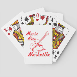 Baraja De Cartas Nashville. Ciudad de la música