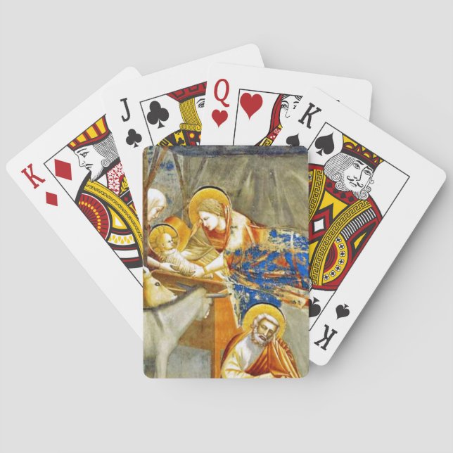 Baraja De Cartas Natividad Nacimiento de Jesús (Reverso)