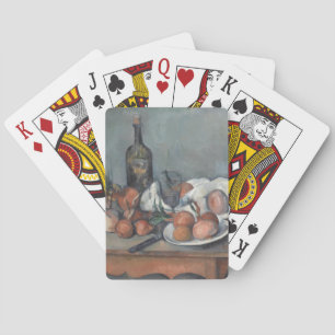 Baraja De Cartas Naturaleza muerta con cebolla, pintura al óleo, Pa
