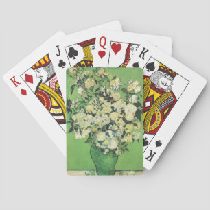 Baraja De Cartas Naturaleza muerta - Rosas rosadas en un jarrón, Vi