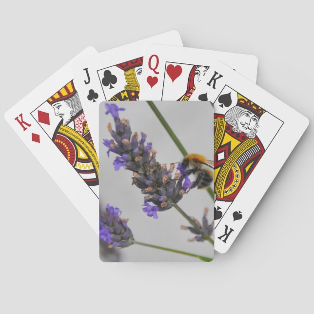 Baraja De Cartas Naturas de trabajadores maravillosos (Reverso)