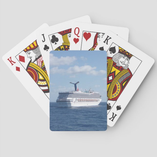 Baraja De Cartas Nave en el mar (Reverso)