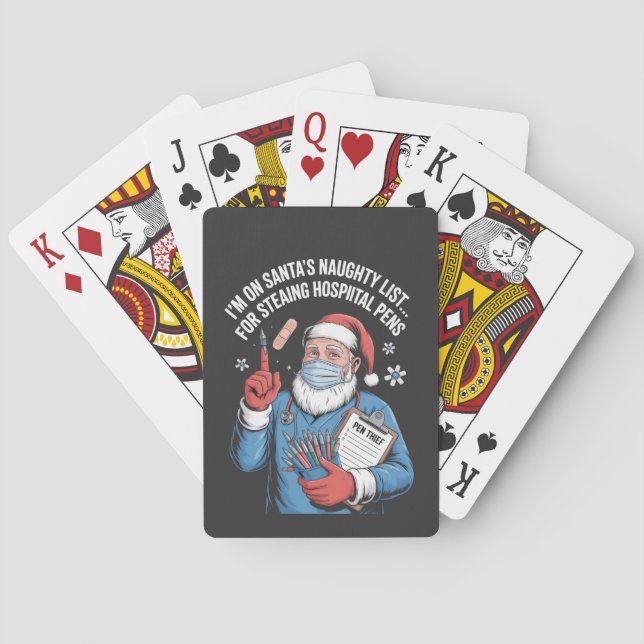 Baraja De Cartas Navidad 2026,  (Reverso)
