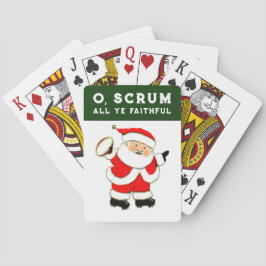 Baraja De Cartas Navidad de rugby vacaciones