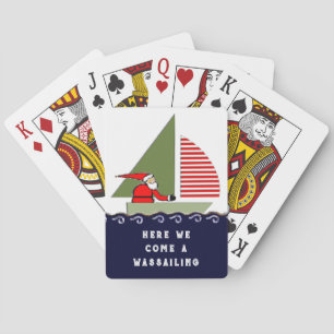 Baraja De Cartas Navidad divertida navegando