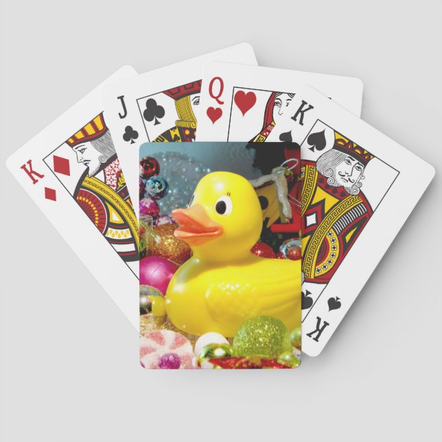 Baraja De Cartas Navidad Ducky I (Reverso)