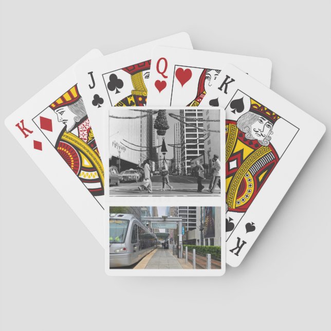 Baraja De Cartas Navidad En Main Street, 1078, 2024 (Reverso)