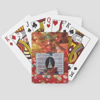 Baraja De Cartas Navidad Presenta tarjetas de reproducción