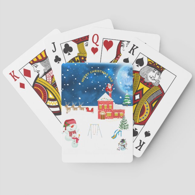 Baraja De Cartas Navidades (Reverso)