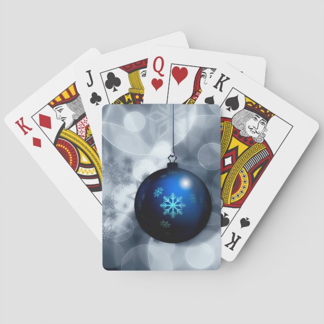 Baraja De Cartas Navidades astutos (Reverso)