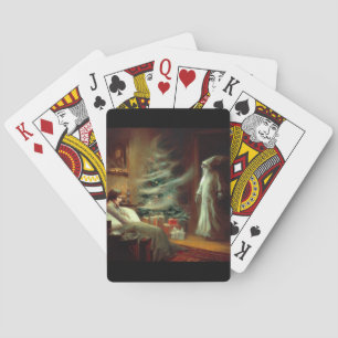 Baraja De Cartas Navidades Carol Fantasma del presente navideño