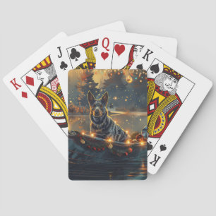 Baraja De Cartas Navidades de Blue Heeler