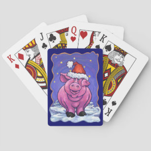 Baraja De Cartas Navidades de cerdo