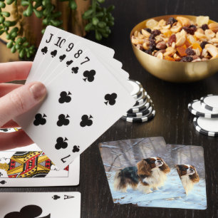 Baraja De Cartas Navidades de la juguetería inglesa Spaniel Let It 