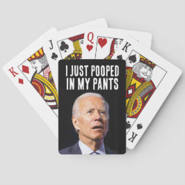 Baraja De Cartas Navidades DE PANTALONES DE BIDEN ENVOLCADOS