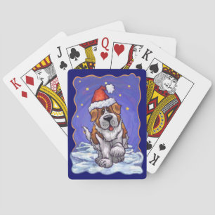 Baraja De Cartas Navidades de St. Bernard