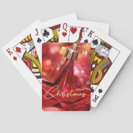 Baraja De Cartas Navidades de Star Ornament
