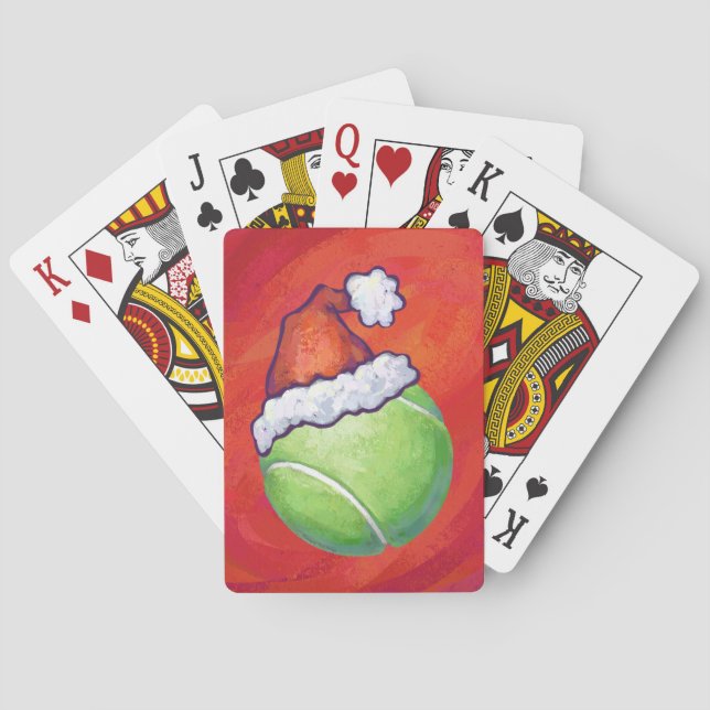Baraja De Cartas Navidades de tenis (Reverso)